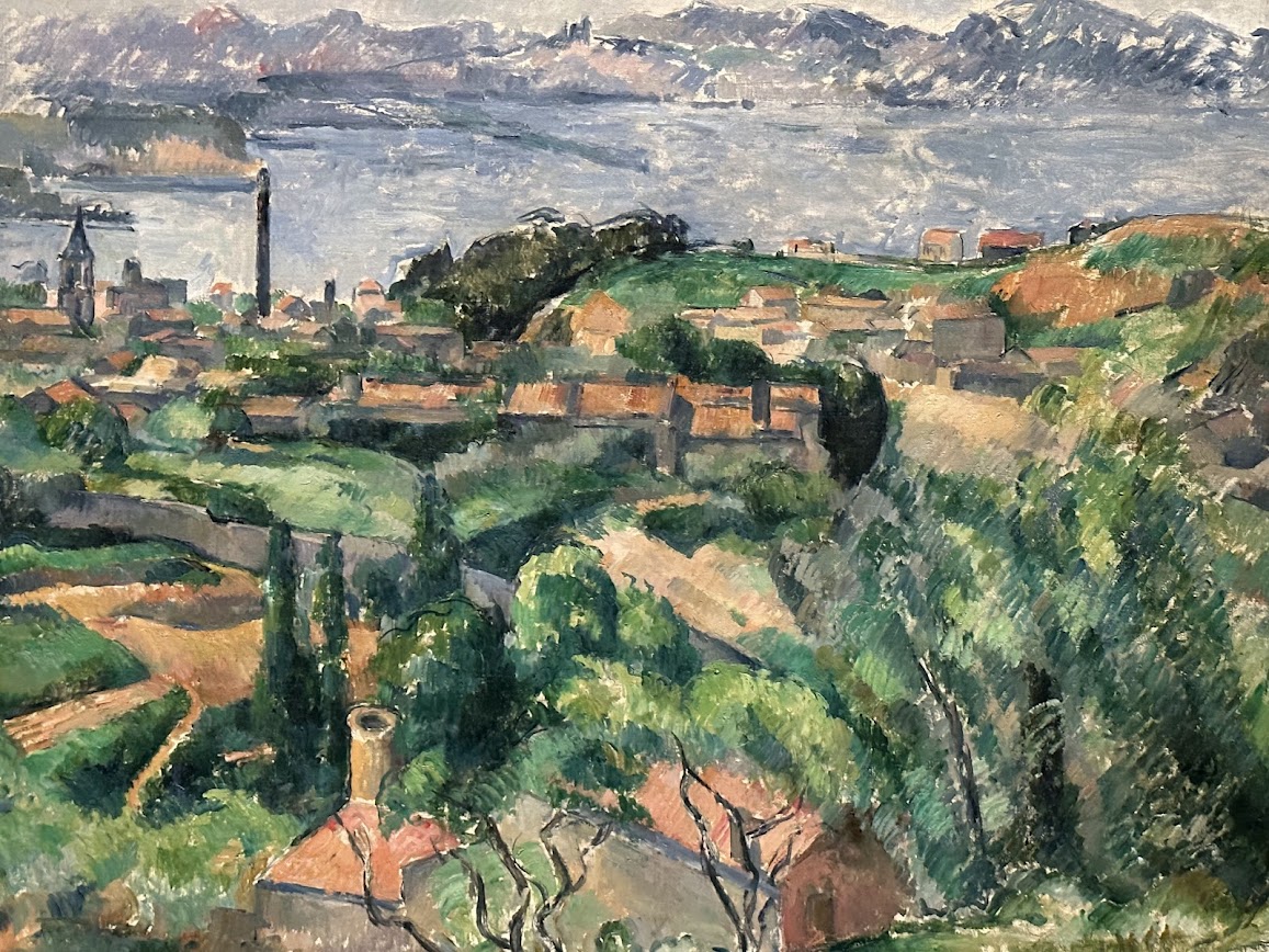 Cezanne painting at Philadelphia Museum of Art
