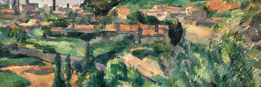 Cezanne painting at Philadelphia Museum of Art