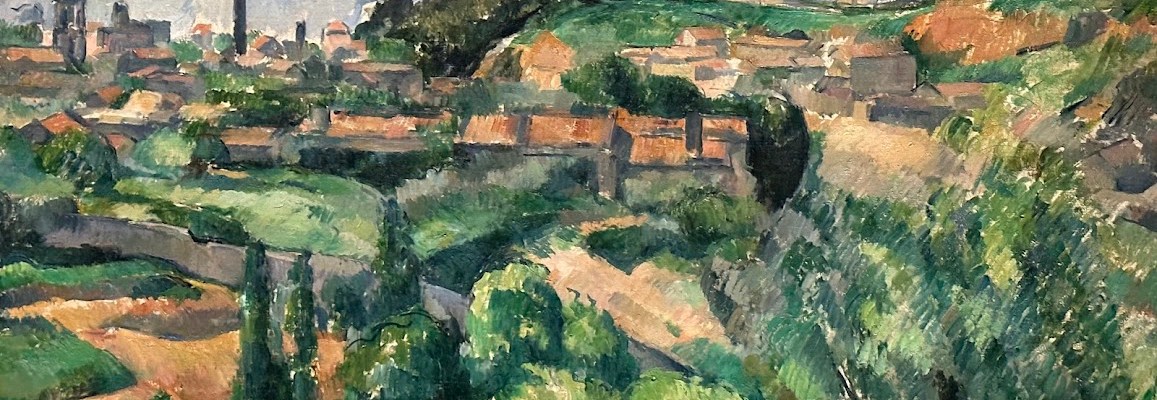 Cezanne painting at Philadelphia Museum of Art